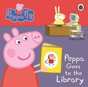 Художні книги: Peppa Pig: Peppa Goes to the Library