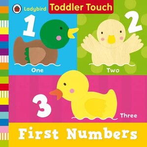 Развивающие книги: First Numbers - Ladybird Toddler Touch
