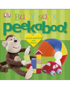 Тактильні книги: Peekaboo! Baby Says