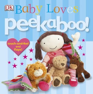 Тактильные книги: Peekaboo! Baby Loves
