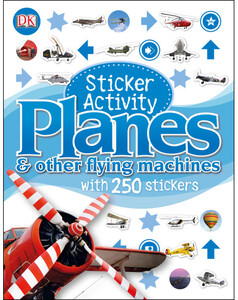 Книги для дітей: Sticker Activity Planes