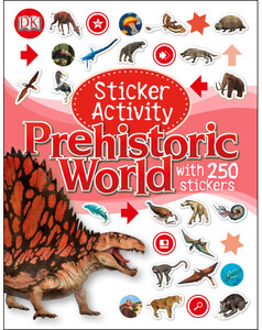 Книги для дітей: Sticker Activity Prehistoric World