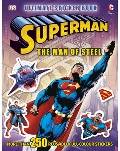 Книги для детей: Superman the Man of Steel Ultimate Sticker Book