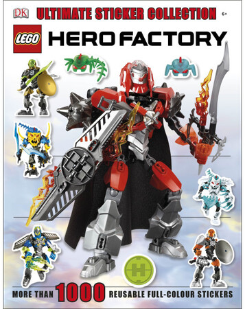 Альбоми з наклейками: LEGO® Hero Factory Ultimate Sticker Collection