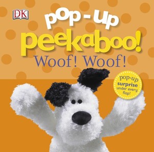 Книги про животных: Pop-Up Peekaboo! Woof Woof!
