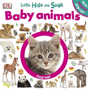 Книги для детей: Little Hide and Seek: Baby Animals