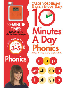Развивающие книги: 10 Minutes A Day Phonics KS1