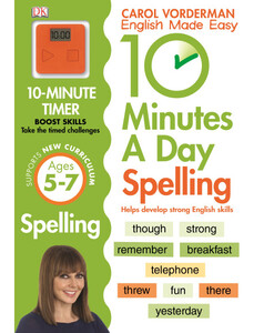 Обучение письму: 10 Minutes A Day Spelling KS1