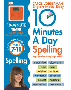 Обучение письму: 10 Minutes A Day Spelling KS2