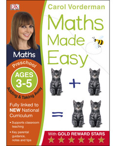 Розвивальні книги: Maths Made Easy Adding And Taking Away Preschool Ages 3-5