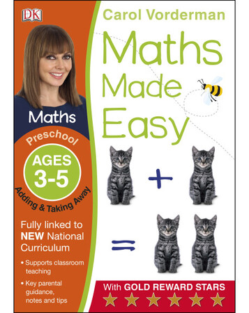Для среднего школьного возраста: Maths Made Easy Adding And Taking Away Preschool Ages 3-5