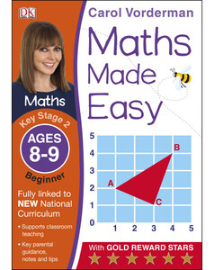 Книги для дітей: Maths Made Easy Ages 8-9 Key Stage 2 Beginner