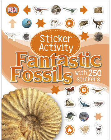 Альбомы с наклейками: Sticker Activity Fantastic Fossils