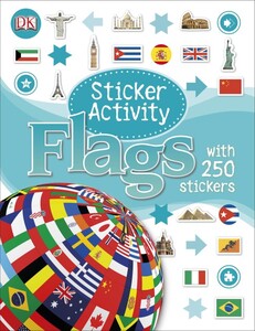 Книги для дітей: Sticker Activity Flags