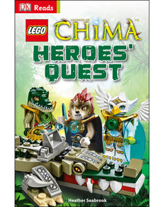 Книги для дітей: LEGO® Legends of Chima Heroes' Quest