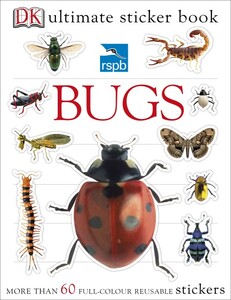 Книги для дітей: RSPB Bugs Ultimate Sticker Book