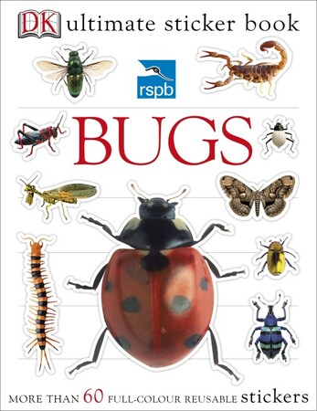 Для младшего школьного возраста: RSPB Bugs Ultimate Sticker Book