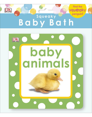 Для найменших: Squeaky Baby Bath Book Baby Animals