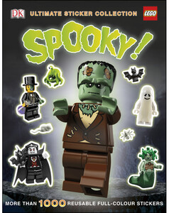 Книги для дітей: LEGO® Spooky! Ultimate Sticker Collection