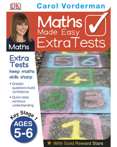 Розвивальні книги: Maths Made Easy Extra Tests Age 5-6