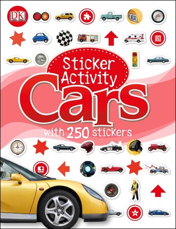 Альбомы с наклейками: Sticker Activity Cars