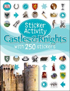 Книги для дітей: Sticker Activity Castles and Knights