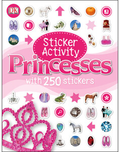 Книги для дітей: Sticker Activity Princesses