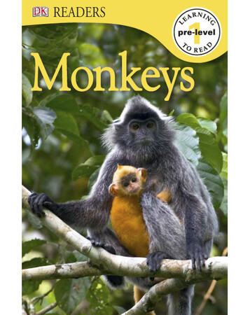 Для молодшого шкільного віку: Monkeys (eBook)