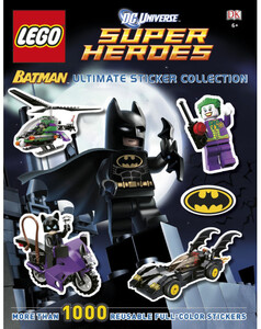Альбоми з наклейками: LEGO® Batman Ultimate Sticker Collection LEGO® DC Universe Super Heroes