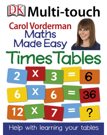 Для молодшого шкільного віку: Carol Vorderman Maths Made Easy Times Tables (eBook)