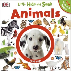 Книги про животных: Little Hide and Seek Animals