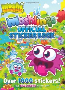 Альбоми з наклейками: Moshi Monsters: Moshlings Official Sticker Book