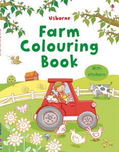 Книги для дітей: Farm colouring book