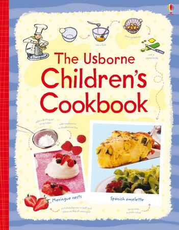 Для молодшого шкільного віку: Children's cookbook - Usborne