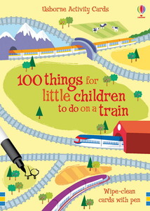 Пізнавальні книги: 100 things for little children to do on a train