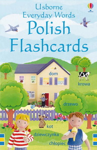 Развивающие книги: Everyday Words Polish flashcards [Usborne]