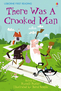 Розвивальні книги: There Was a Crooked Man - твердая обложка