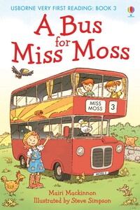 Книги для детей: A bus for Miss Moss [Usborne]