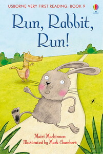 Книги про тварин: Run, rabbit, run! [Usborne]