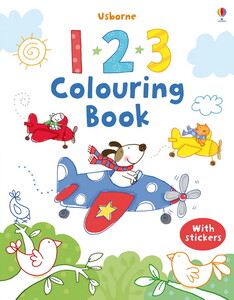 Малювання, розмальовки: 1 2 3 colouring book