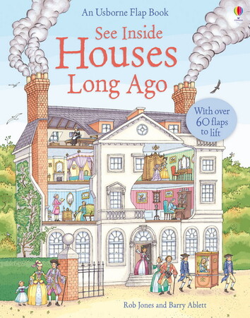 Книги для детей: See inside houses long ago