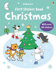 Книги для детей: Christmas sticker book