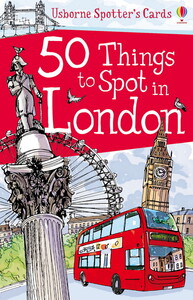 Познавательные книги: 50 things to spot in London [Usborne]