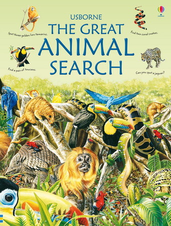 Книги про тварин: The great animal search