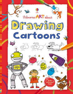 Книги для детей: Drawing cartoons - old