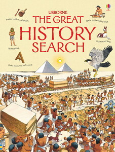 Пізнавальні книги: The great history search [Usborne]
