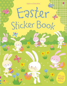Книги для детей: Easter sticker book [Usborne]