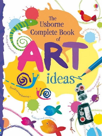 Для молодшого шкільного віку: Complete book of art ideas