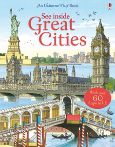 Книги для дітей: See inside great cities [Usborne]
