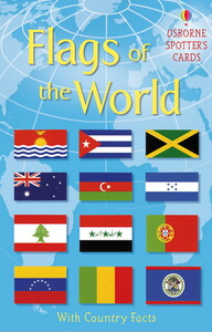 Книги для детей: Flags of the world cards [Usborne]